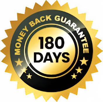 CalmPRO5 Money Back Guarantee Seal
